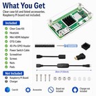 Raspberry Pi Zero 2 W Case Kit With Raspberry Pi Zero 2 W Case Power Supply