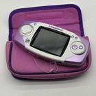Leap Frog Leapstergs Explorer Handheld Learning Game System Purple White  Game