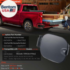 Fuel Tank Filler Pipe Housing With Cap Door Fit For Chevy Silverado 1500 2019-20