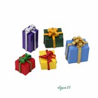 Doll House Accessories 1 12 Scale Decorate Miniature Set Of 5 Xmas Presents