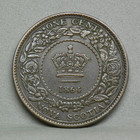 Nova Scotia 1864 One Cent