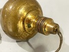 Antique P  Leistner Brass Plumb Bob - 6  - 3 Lbs