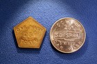 Pair Of North Carolina Car Wash Tokens - Asheboro   Winston-salem  N c 