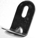 Mirror Bracket L-shaped 2  X 1  X 1 25  Wide Chrome Steel Gg 33160bp Each