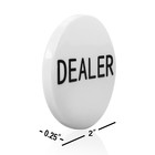 2  Pro Dealer Puck Button  Casino Texas Hold em Poker Accessories  set Of 5 