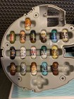 Mighty Beanz Star Wars Millennium Falcon Case   Lot Of 33 Stars Wars Characters