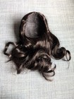 Nanea Wig B Dark Brown Wavy Hair American Girl Doll Ooak Custom Replacement