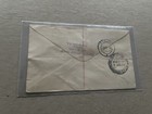  South Africa 1945 Reg Fdc To India  victory peace hope Set Pair  sg108-110