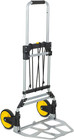 Folding Hand Truck And Personal Dolly  Aluminum Trolley  Heavy Duty 264 Lb Capac