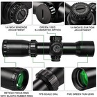Professional Crossbow Scope 300-450fps 1 5-5x32  20-100 Yards High Brightne   