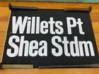 Nyc Subway Roll Sign Primitive Abused Willets Point Shea Stadium Citi Field Mets
