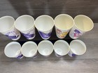 Vintage Mcdonald s 1980 Plastic Ronald Mcdonald 10 Cup Lot Restaurant Adv 
