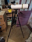 High Powered Telescope For Adults 80mm Aperture 500mm Metal Tripod New Box Dmg 