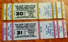 1981 New York State s Junior Miss Souvenir Program  36 Pages  2 Tickets  Ads