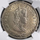 1959 Bermuda Colony Founding 1 Crown Ngc Ms63 Lot mk107 Silver  Choice Unc 