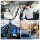 20pcs Disposable Car Seat Covers Universal Auto Cushion Plastic Cover Clear