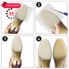 Tienyuu Shoe Care Kits 6 Pack Sole Protector Stickers For High Heel 1  Clear