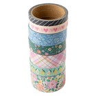 Bea Valint Poppy   Pear Set Of  7  Rolls Washi Tape Scrapbooking Cards Journals
