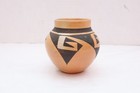 Native American Hopi Pueblo Bowl Pottery Pot 3 5  Vintage