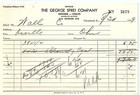 1939 The George Sprei Company Cleveland Oh Dresses Coats Billhead Invoice Z2716