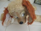 Vintage 1950 s Lady Gund Rubber Face Disney Lady And The Tramp Dog Plush Toy 