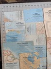 Vintage National Geographic Maps 1960s Lot Of 40 Lands Of The Bible  Ocean Floor