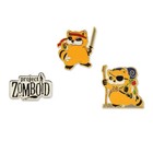 Set Of 3 - Makeship Project Zomboid Tough Spiffo Pin Set - New 
