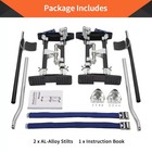 Drywall Stilts 15-23  inch Black Aluminum Tool Stilt For Painting Painter Taping