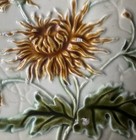 England - Antique Art Nouveau Majolica Tile C1900