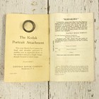 1929 Kodak   2   2a Hawkeye Camera Model B Folding Cartridge  Instruction Manual