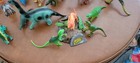 Lot Of 30 Toy Dinosaurs Plastic   Rubber Figures  Some Vintage 