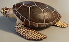 Safari Ltd  - 8    Sea Turtle Figurine 2005 Plastic Model Animal Figure