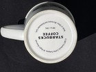 Starbucks Coffee 20 Fl Oz White Ceramic Mug Cup W Checkboxes Dishwasher Safe