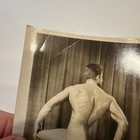 Vintage Silver Gelatin Photo Beefcake Gay Male Body Builder Photo 1950 s  10
