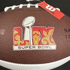 Wilson    the Duke    Super Bowl Lix 59 Eagles Vs Chiefs Authentic Football White