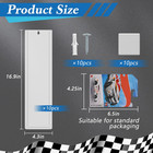 10 Pcs Model Car Display Case Wall Mount Compatible With Hot Wheels Match-box 