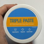 Triple Paste Diaper Rash Cream 8 Oz  Tub Fragrance Free Exp 10 29 New Sealed