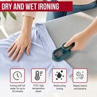 Micro Steam Iron Machine Mini Portable Steamer Handheld Garment Clothes Ironing