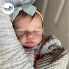 20  Reborn Baby Doll Girl Full Body Vinyl Silicone Newborn Baby With Accessories