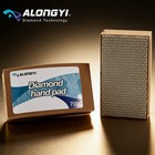 4pcs set  Diamond Resin Hand Polishing Pads For Glass Stone Diamond Technology