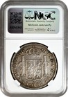 1775 Lima Mj Peru 8r Ngc Xf Details Extra Fine Ef Details Chopmarked  Obv Damage