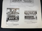  posse From Hell  And    the Pharaoh   s Woman    Original Movie Press Book 1961