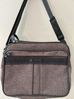 Samsonite Silhouette 4 Tweed Carry On Bag Travel Luggage Gray Pink Vintage 1987