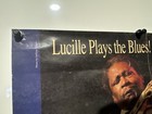 B b  King Gibson Usa    lucille Plays The Blues    Promo Poster Vintage 1980s