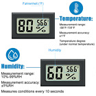 Lot Humidity Meter Thermometer Digital Lcd Indoor Temperature Hygrometer Tester