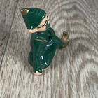 Vintage Gilner   Pixie Elf Christmas Ceramic Figurine 1950s Mcm Decor