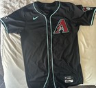 2024 Jace Peterson  6 Diamondbacks Dbacks Game Used Jersey Mlb Authentication