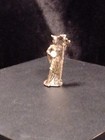 Pewter Wizard Girl With Crystal Ball Dnd Sorceress 