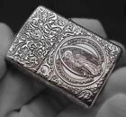 Silver Zippo Windproof 5 Side Constantine Lighter In A New Box