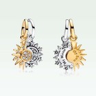 Pandora Splittable Sun   Moon Dangle Charm New With Box